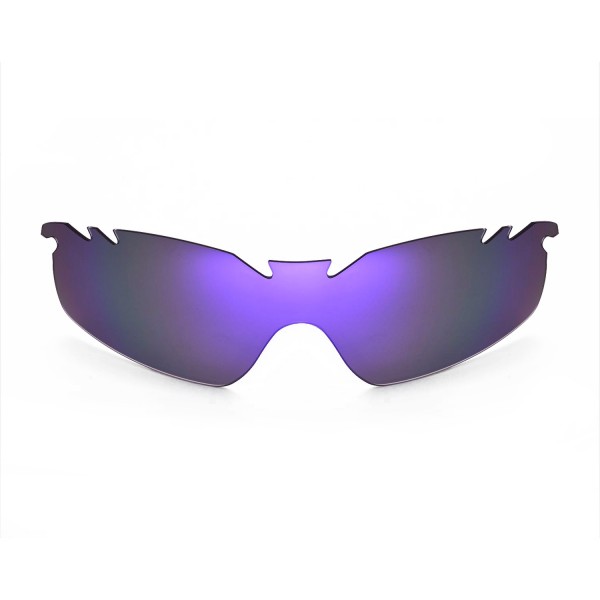 New Walleva Polarized Purple Vented Replacement Lenses for Oakley RadarLock XL OO9170 Series Sunglasses